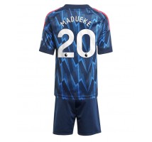 Arsenal Noni Madueke #20 Koszulka Wyjazdowa dzieci 2025-26 Krótki Rękaw (+ krótkie spodenki)